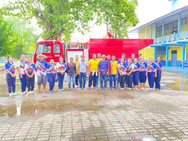 วันพุธ ที่ 3 พฤษภาคม 2566 ล้างทำความสะอาดบริเวณต่างๆ โรงเรียนวัดมังคลาราม (ตามหนังสือร้องขอจากผอ. โร