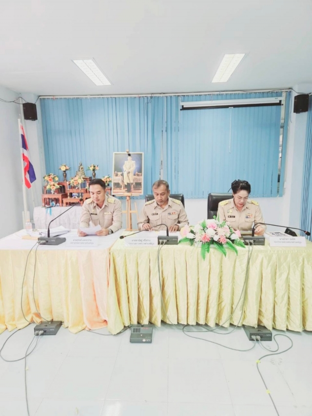 วันพฤหัสบดีที่ 17 สิงหาคม 2566 ประชุมสภาเทศบาลตำบลพิปูน สมัยวิสามัญ สมัยที่3 ประจำปี พ.ศ. 2566 