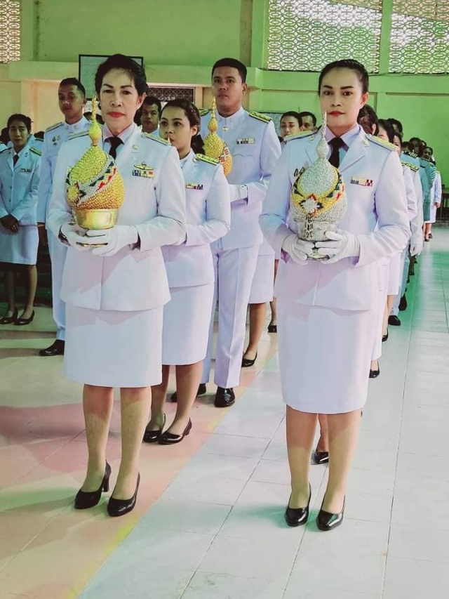 วันเสาร์ที่ 12 สิงหาคม 2566   ร่วมพิธีถวายเครื่องราชสักการะและวางพานพุ่ม  และพิธีจุดเทียนถวายพระพรชั