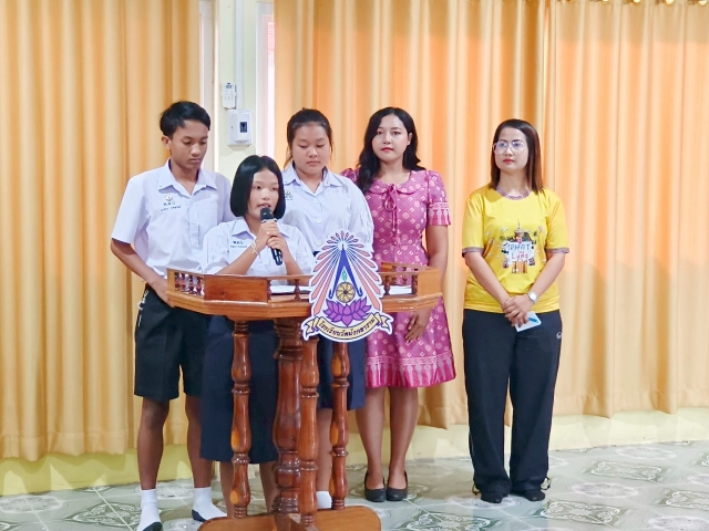 วันอังคารที่ 27 พฤษภาคม 2568 โครงการเยาวชนรุ่นใหม่ใส่ใจสุขภาพรู้ภัยบุหรี่ ประจำปีงบประมาณ 2568 ณ โรงเรียนวัดมังคลาราม