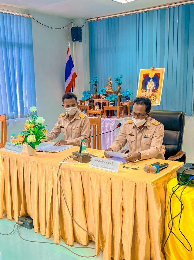 ประชุมสภาเทศบาลตำบลพิปูน  สมัยสามัญ สมัยที่ ๒ ประจำปี ๒๕๖๕